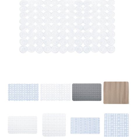 Alfombra de Baño Antideslizante Suave y Acolchada - Estera Resistente con Ventosas para el Baño o Ducha