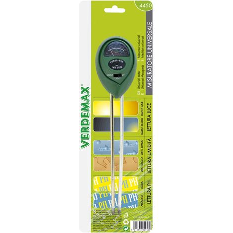 MISURATORE UNIVERSALE DI LUCE UMIDITA E PH