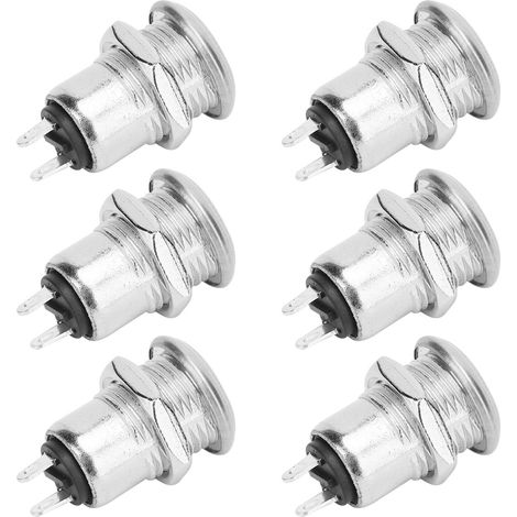 10 Interrupteurs Marche-Arrêt à Double Contact pour Véhicule, Commutateur Électrique Compact 12x21.5mm (1/5)