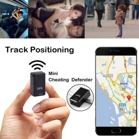 GPS Tracker for Vehicles GF-07 Real Time Magnetic Small GPS Tracking Device Spy Gps Locator System for Vehicle (1/4)