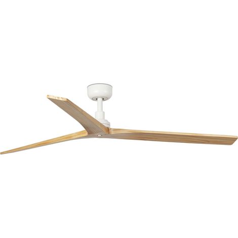 DC Ceiling Fan Klim L White-Oak with Remote (1/5)