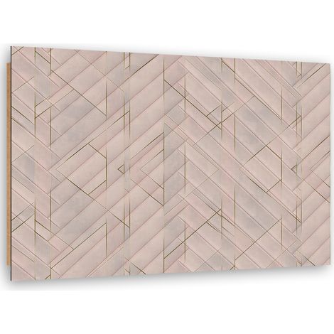 Quadro deco panel, Pattern geometrico - 90x60 (1/5)