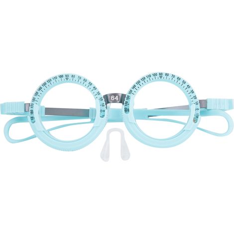 Monture d'essai optique réglable professionnelle pour verres de lunettes - Accessoire optique (PD 64mm/2.5 pouces) (1/5)