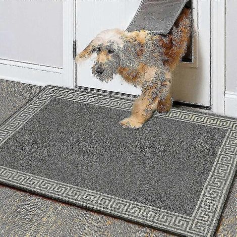 Tapis antidérapant d'intérieur, petit/grand, 40 x 60 cm, vert (1/5)