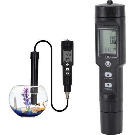 – Digital dissolved oxygen analyser – Measures oxygen and temperature – Accuracy ±1.5% F.S – For aquaculture and laboratories (1/5)