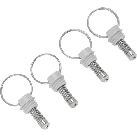 4 soupapes de décharge de pression à bille pour fût, en acier inoxydable, pour la fabrication de bière et de sodas à domicile ou en bar. (1/5)