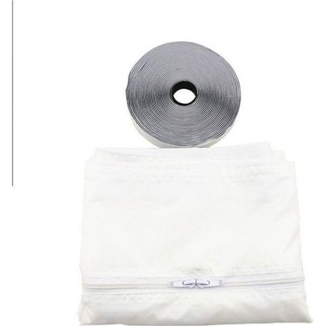 Kit de calfeutrage pour climatiseur mobile 300 cm Joint universel porte et fenêtre Installation rapide sans perçage Compatible (1/4)