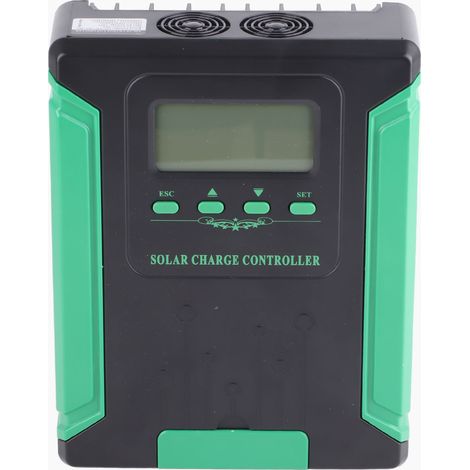 Régulateur de charge solaire MPPT 50A 12V 24V 36V 48V, écran LCD, haute efficacité pour panneaux photovoltaïques, contrôleur de tension automatique (1/5)