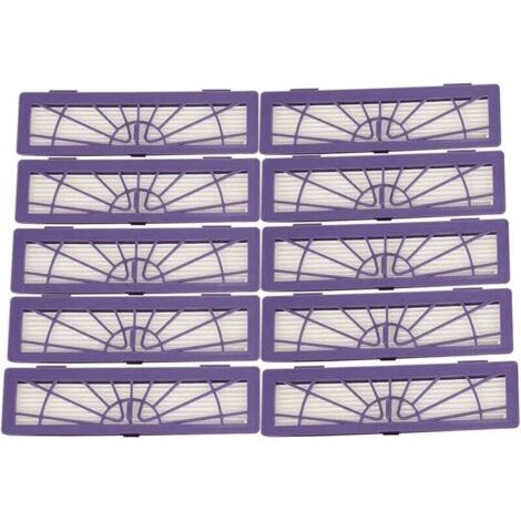 Lot de 10 Filtres de Rechange pour Neato Botvac Connected D3 D4, Botvac D Serie D75 D80 D85 et Botvac série 65 70E 75 80 85 Modèles de Filtres Haute Performance (1/4)