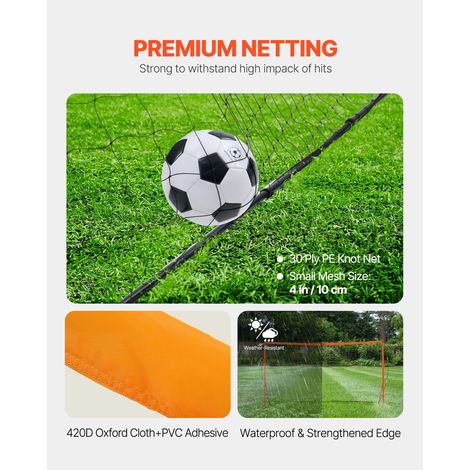 But de football portable 1828x3657 mm cage de football pour (1/5)