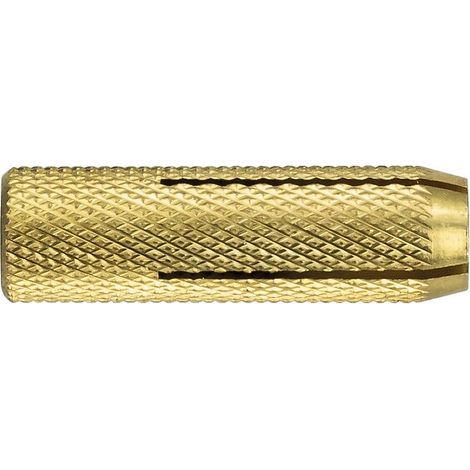 Chevilles laiton à frapper OMEGA avec bille résistantes à la corrosion charges moyennes M6 perçage 8x35mm boîte de 100 p - G&B FISSAGGI