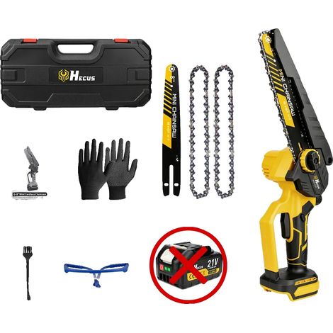 Motosierra, motor sin escobillas, lubricación automática, sin batería, sin enchufe, enchufe europeo de 100V-240V. (1/2)