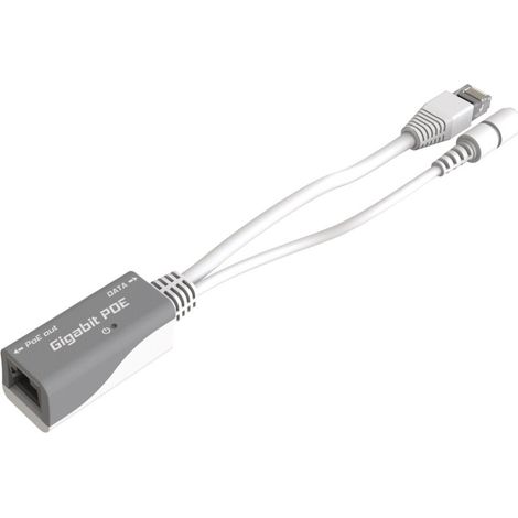 Inyector PoE Mikrotik 10 100 1000 Mbps Gigabit alimentación Ethernet