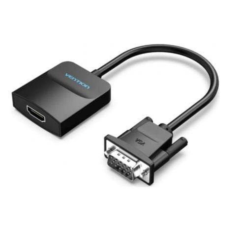 Convertidor VGA a HDMI Vention ACNBB/ VGA Macho a HDMI Hembra