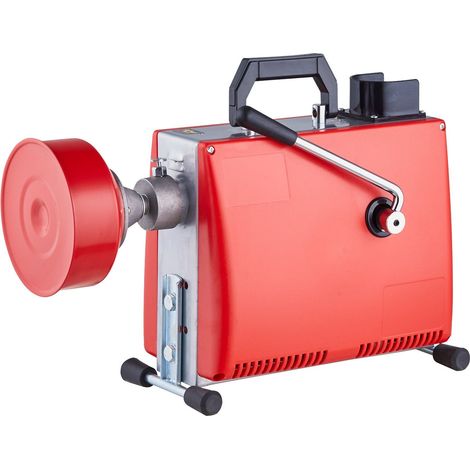 Machine à déboucher 20m x 16mm 250W pour canalisations,furet à alimentation manuelle idéale pour les bouchons (1/5)