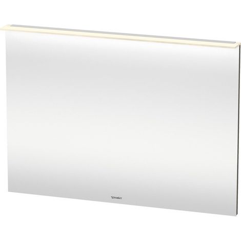 Miroir DuravitX-LARGEavec éclairage 860x1200x105mm flanelle gris brillant
