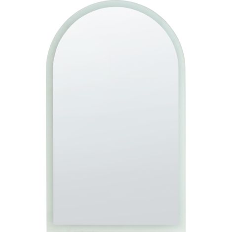 Espejo de pared LED de vidrio sin contacto dormitorio baño 100 x 60 cm verde Suin (1/5)
