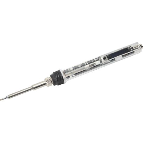 Fer à souder électrique à chauffage rapide, écran 0,91 pouce, affichage numérique, portable, alimentation CC 12-24 V. (1/5)