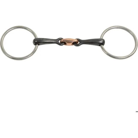 Bocado HorseGuard sweet iron doble articulación estimulación saliva