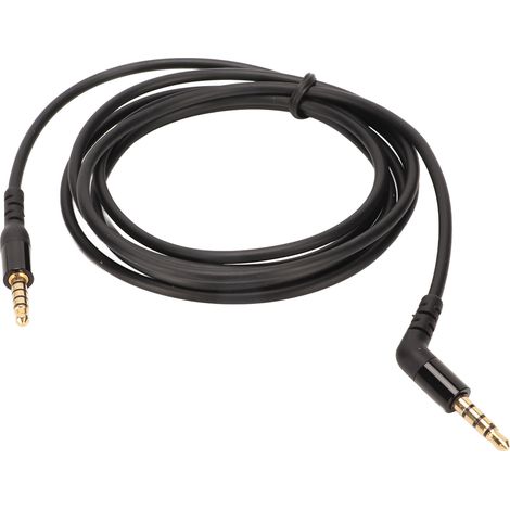 Câble de casque 3,5 mm compatible avec le casque SteelSeries Arctis Nova Pro 1,5 m Remplacez le câble audio du casque