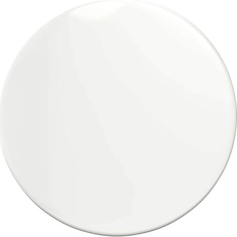 Maison Exclusive - Tischplatte Hochglanz-Weiß Ø 80 x 1,5 cm Holzw (1/5)