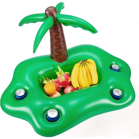 Palmier Gonflable, Plateau de Piscine , Gonflable Bar Flottant Piscine, Bouee Piscine,Bar Flottant pour Piscine, Plateau Gonflable, Gonflable Verre Plateau Flottant ,Accessoires de fête d'été (1/5)