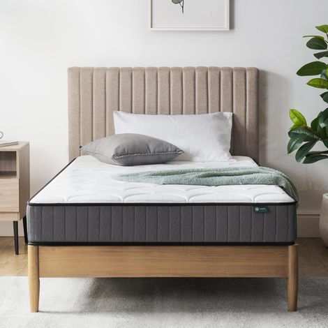 Zinus materasso 80x190 cm - Altezza 20 cm - Materassi a molle insacchettate e memory foam - Materasso ibrido (1/5)
