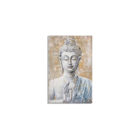 HANDMADE WALL PAINTING BUDDHA LIGHT -B- CM 80X3X120 (1/5)