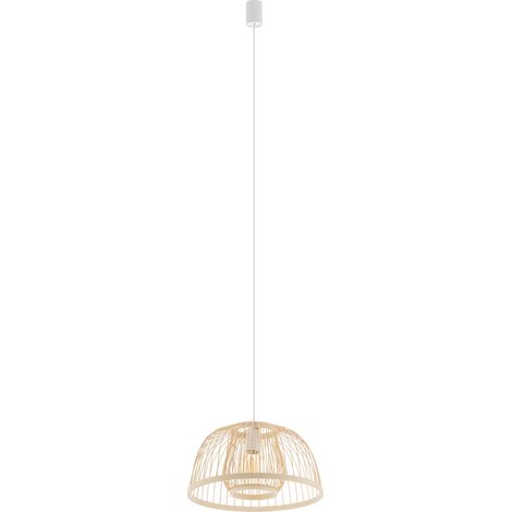 Suspension bambou scandinave E27 25W KRABI Nowodvorski (1/5)