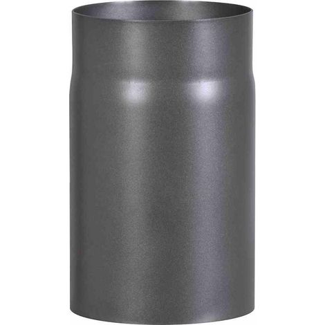 Ofenrohr 150 mm, Ø 150 mm,gr Wandstärke 2 mm, grau