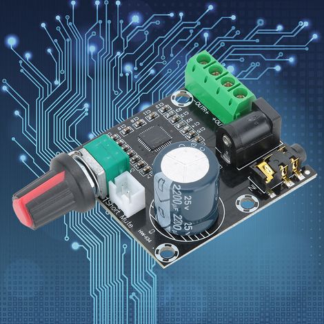Amplificateur audio numérique de classe D PAM8610, 15 W, deux canaux, 12 V CC (1/5)