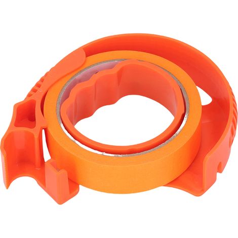[JAMAIS UTILISÉ]Distributeur de ruban de masquage pour peinture, largeur 25 mm, applicateur manuel ergonomique à poignée circulaire avec ruban pour vitres (1/5)