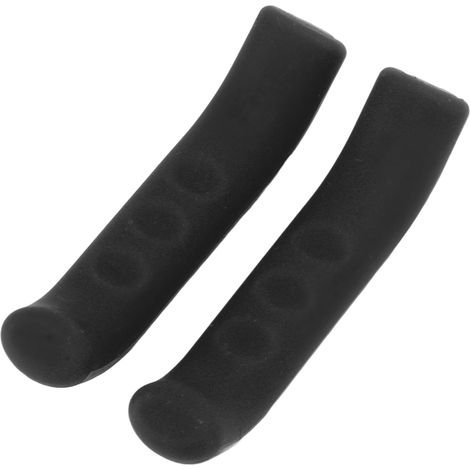 Manchon Ergonomique en Silicone pour Poignée de Frein Vélo - Noir (1/5)