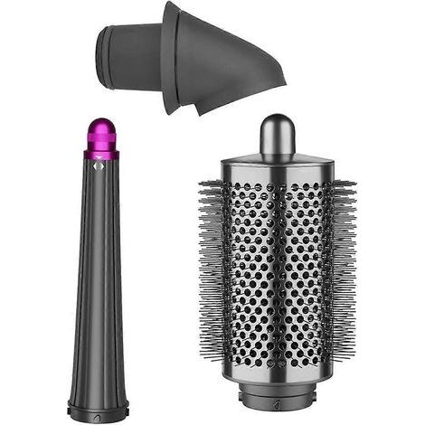 Brosse conique à friser et grande brosse ronde avec adaptateur pour