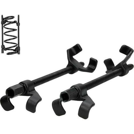 Smonta Molle 28 Cm Coppia Estrattori Ammortizzatori Estrattore Pressa Molla Auto (1/3)