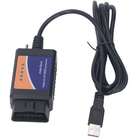 Strumento di diagnostica automobilistica per ELM327 PIC18F25K80 con CD, supporta tutti i protocolli OBD2, adatto per Ford
