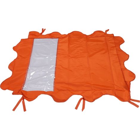 Housse de toit universelle pour chariot élévateur 45x33 po, bâche imperméable en toile Oxford PVC, protection pluie et intempéries pour fenêtre de toit (1/5)