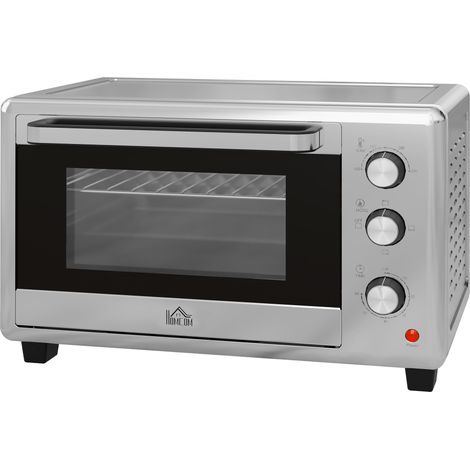 HOMCOM Forno Elettrico con 3 Funzioni di Cottura Timer e Temperatura Regolabile (1/5)