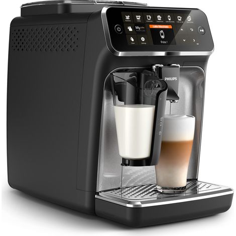 Philips 4300 Series EP4346 71 Máquina de café negro plata
