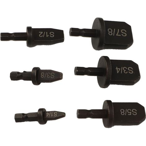 Alésoir à Main pour Tubes de Climatisation en Cuivre, Kit d'Élargisseur de Conduits avec Poignée Hexagonale (1/5)