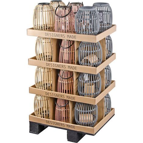 Lanterne - Bambou - H23cm