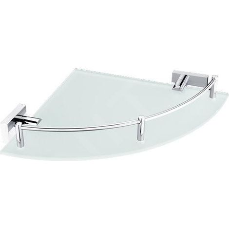 Nimco Keira - Tablette d'angle, verre dépoli/chrome KE 22091RA-26 (1/2)