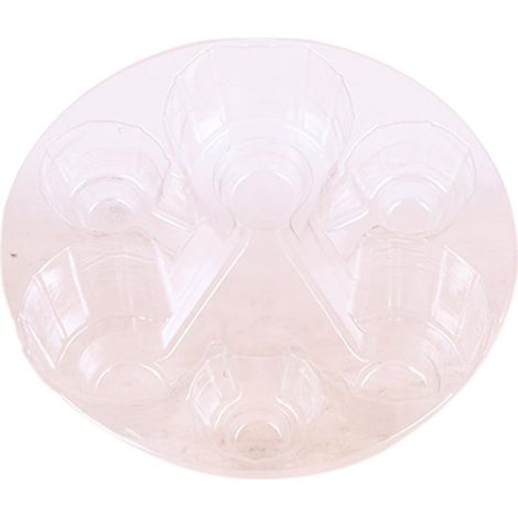 Insert de Pot avec Réservoir d'Eau et Mèches d'Arrosage pour Orchidées Ø 25 cm 3x9 - PANGIVO (1/5)