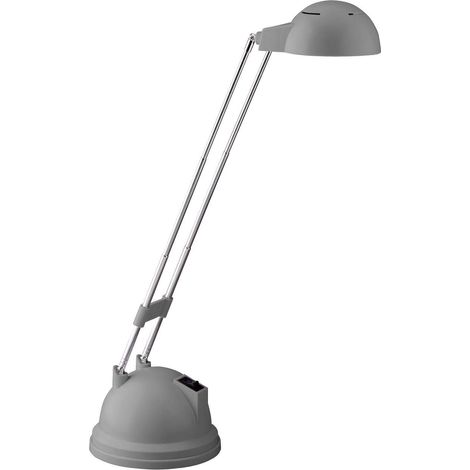Lampada BRILLIANT Katrina Lampada da tavolo a LED in titanio 1x LED integrato da 5,7 W (SMD), (600lm, 2700K) Scala da A ++ a E Girevole con interruttore a levetta/testa (1/4)