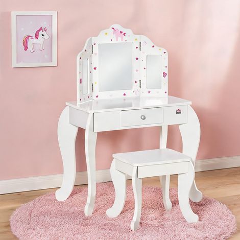 Lit enfant branco en mDF e Acrílico 63 x 40 x 85,5 cm (1/5)