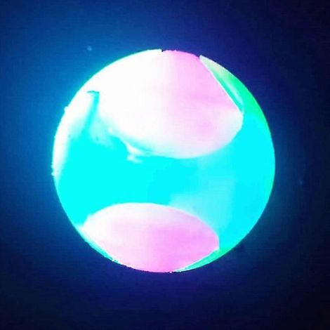 Balles lumineuses LED pour chiens, balles élastiques clignotantes, balles à mâcher LED, balles lumineuses colorées pour animaux de compagnie, jouets interactifs pour chats et chiens (1/2)