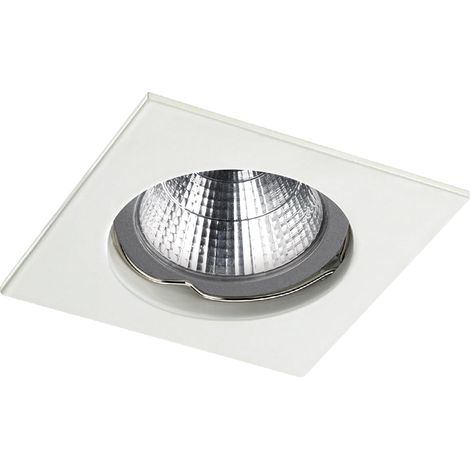 Empotrable techo NIX Fijo cuadrado GU10 50W Blanco (1/4)