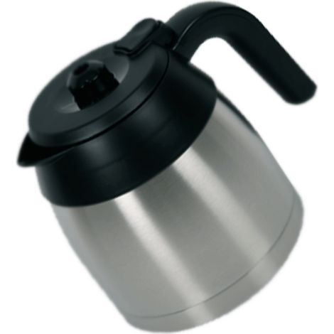 Ersatzteil - Thermoskännchen aus Edelstahl mit Deckel - - SEB, TEFAL, KRUPS