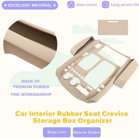 Suitable for the storage box organizer in the Lexus 570 LX570 car (models 16-21). (1/5)