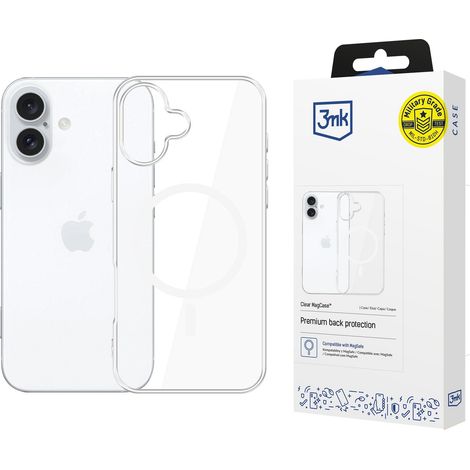 Apple iPhone 17 - 3mk Clear MagCase (1/5)